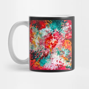 Red flame bouquet Mug